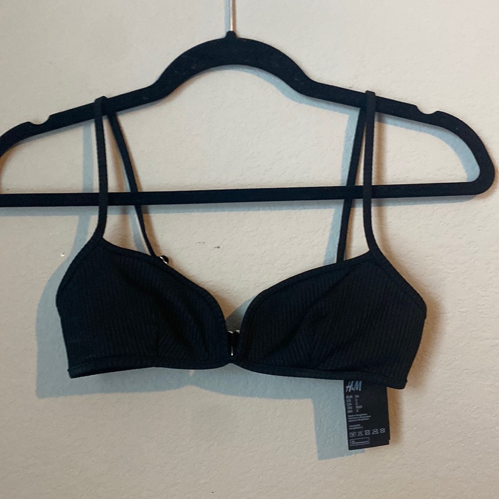 Black H&M swim suit top